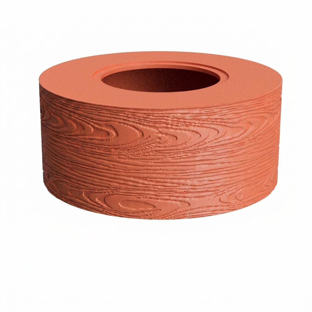 Socle de lampe - Cylindrique Wood - Image 4